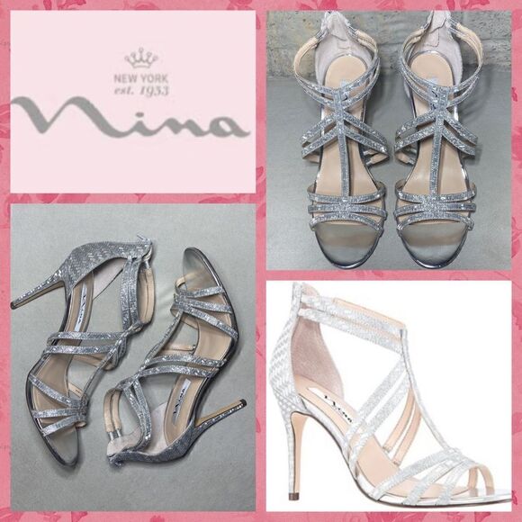💙NWOB MSRP $89 Nina Carlie Dress Sandals Women's Size 10 - Picture 1 of 10